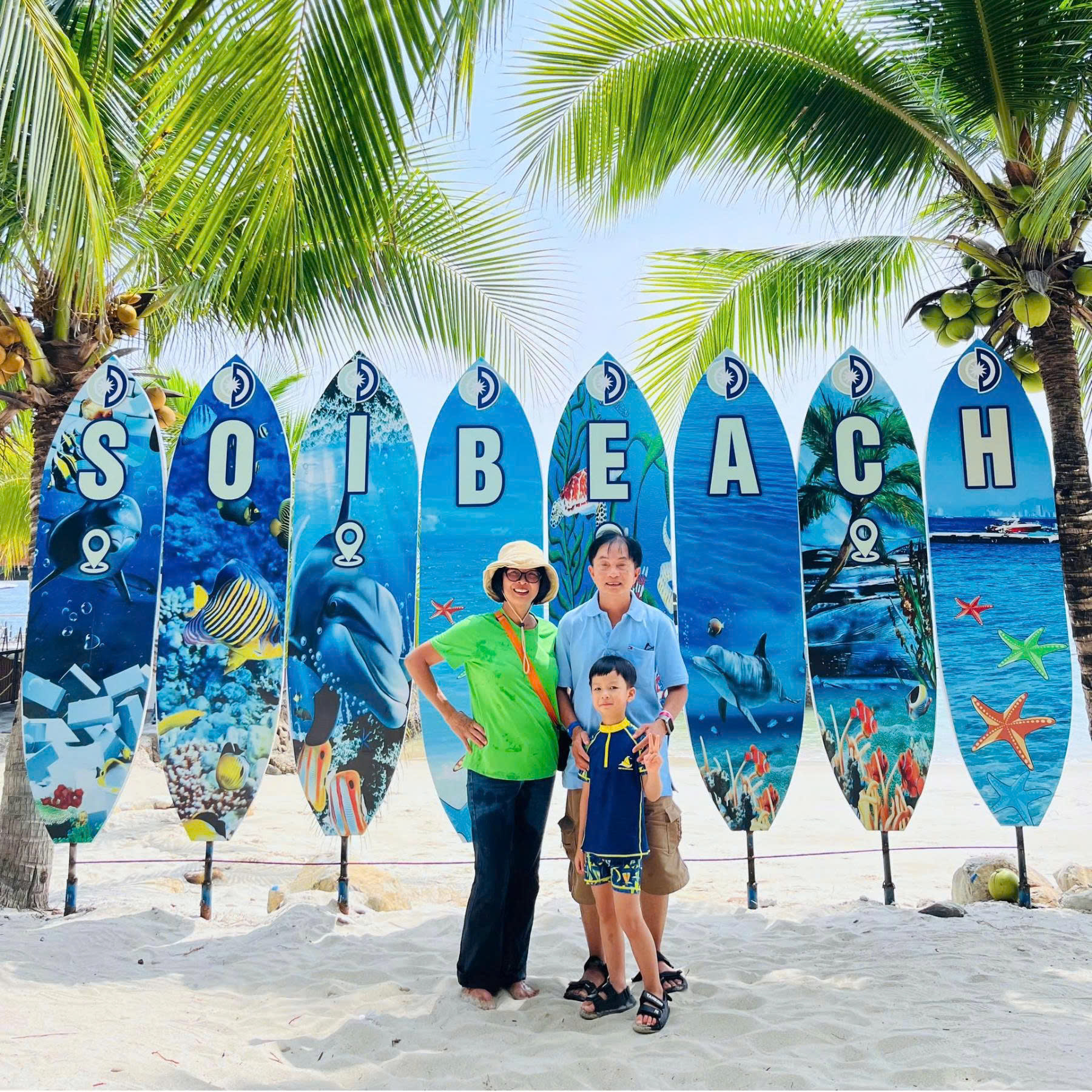 DLV.G-09 : TOUR SỎI BEACH - LÀNG CHÀI - VỊNH SAN HÔ